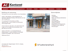 Tablet Screenshot of ackontoret.com